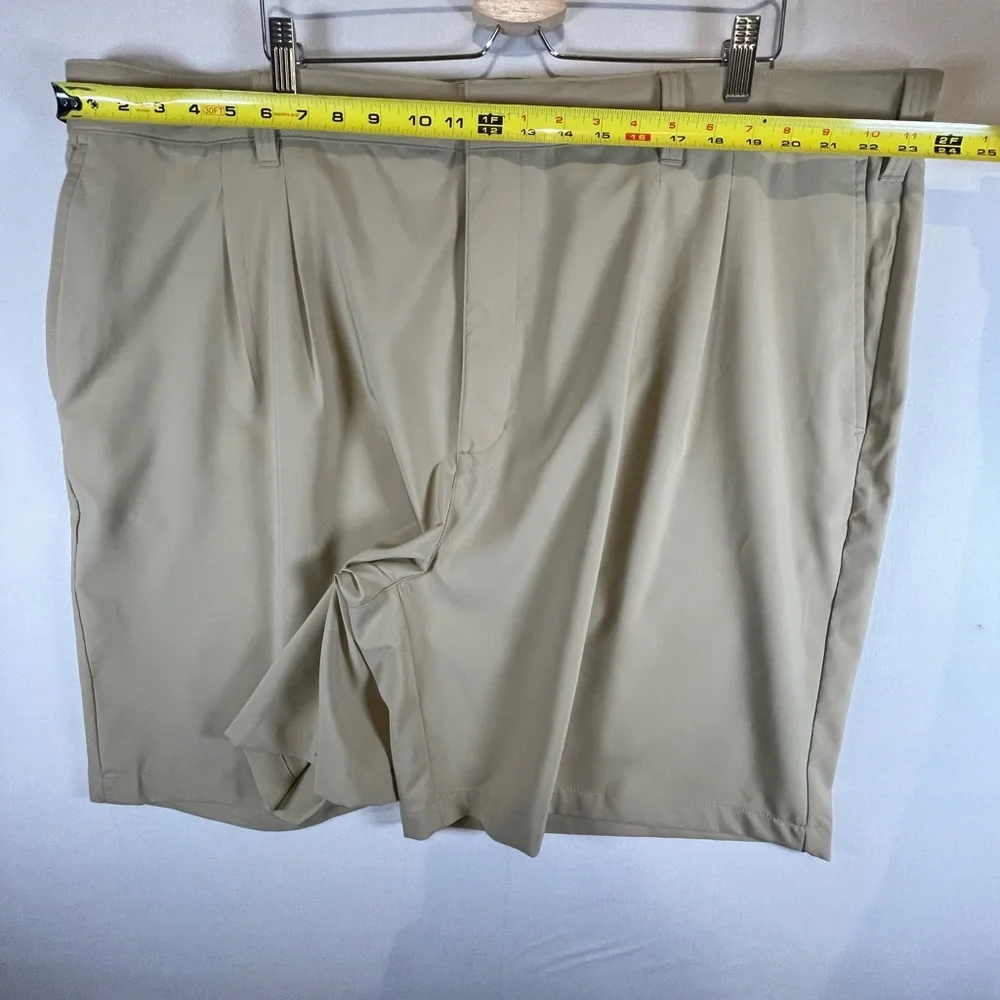 Reebok Golf Khaki Shorts Mens 50 Big & Tall Stretch